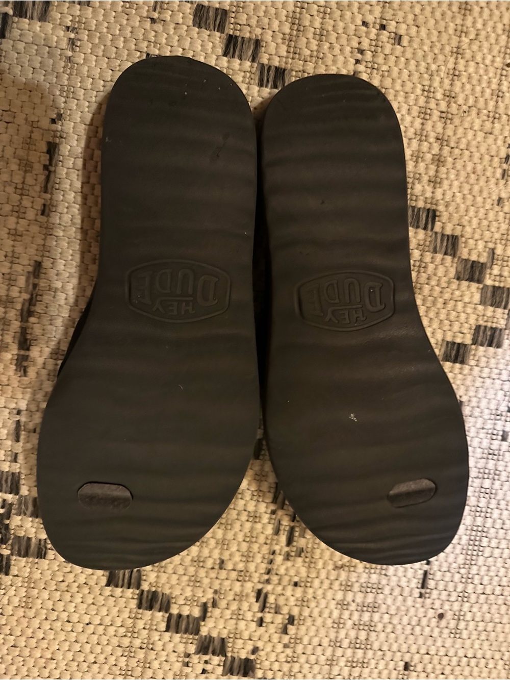 Hey Dude W8 black flip flop - Picture 2 of 8